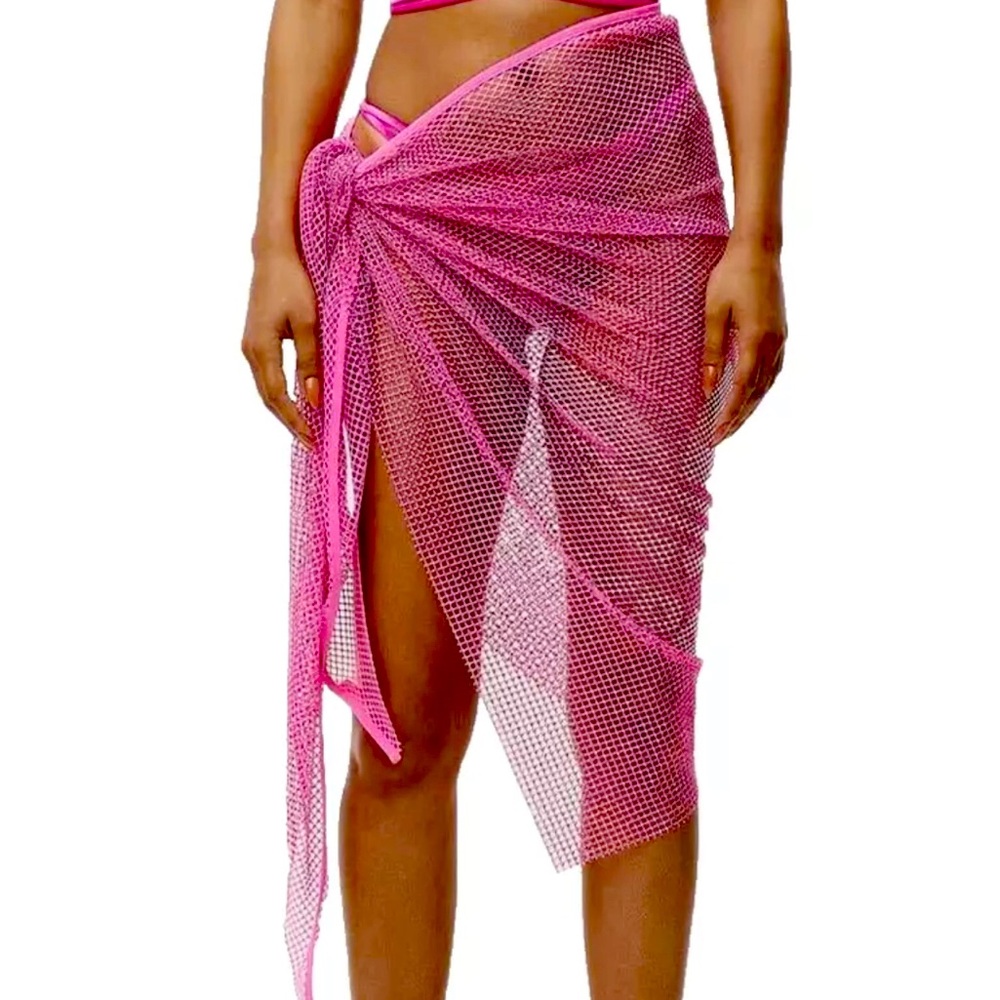 Crystal Mesh Sarong wrap